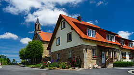 Ortschaft von Rheinfeldshof